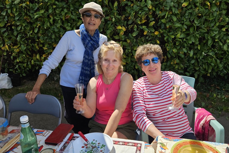 Photo du pot de l'amitié